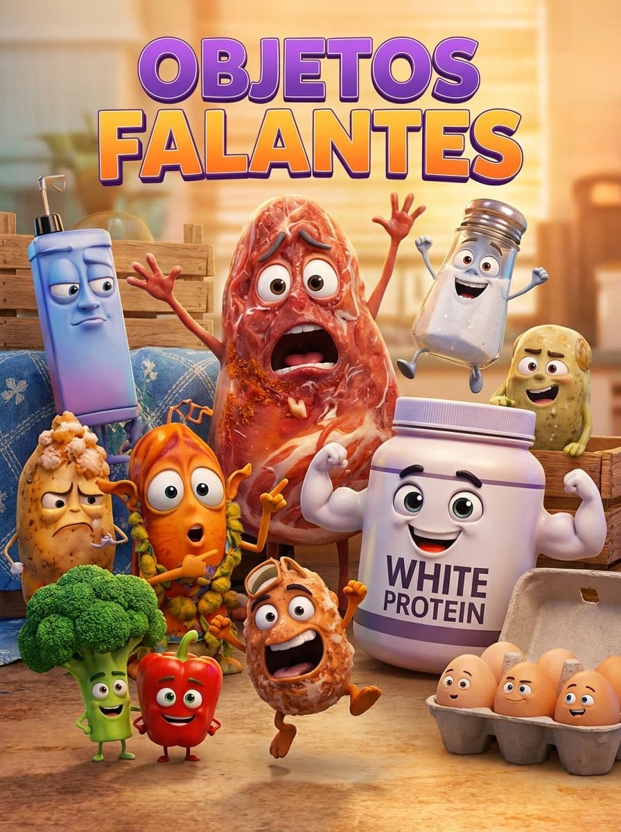 +500 Vídeos de Objetos Falantes